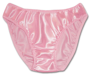 Pink Satin Panties 68